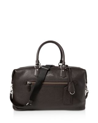 POLO RALPH LAUREN PEBBLED LEATHER DUFFEL BAG,405650242002