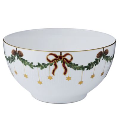 Royal Copenhagen Star Fluted Serving Bowl