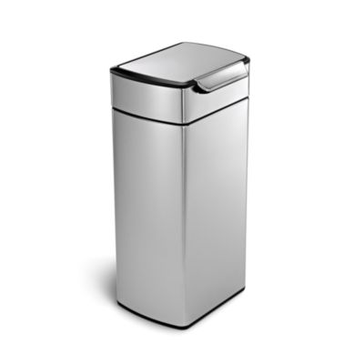 simplehuman Simplehuman 30-Liter Rectangular Touch-Bar Garbage Can