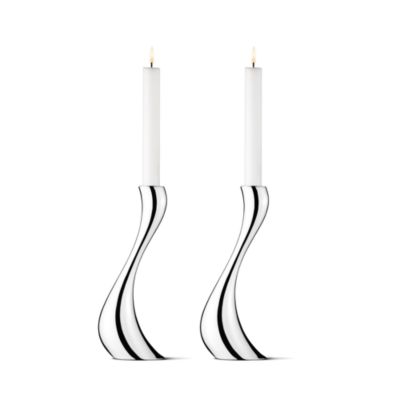 Georg Jensen Cobra Candleholder, Set of 2