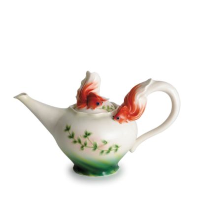 Franz Collection Goldfish Teapot