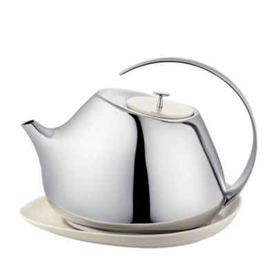 Georg Jensen Helena Teapot with Coaster