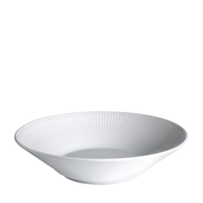 Royal Copenhagen White Fluted Plain Pasta Bowl