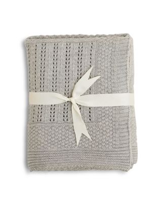 Elegant Baby Unisex Seed Knit Blanket