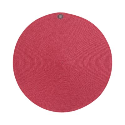 Juliska Round Millinery Ruby Placemat