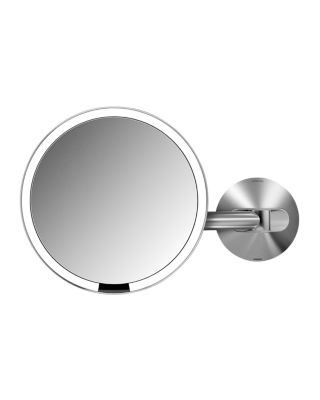 simplehuman Wall-Mount Sensor Makeup Mirror, 8