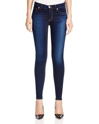 Hudson Nico Mid Rise Super Skinny Jeans in Redux