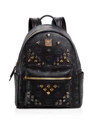 MCM Small M Stud Backpack