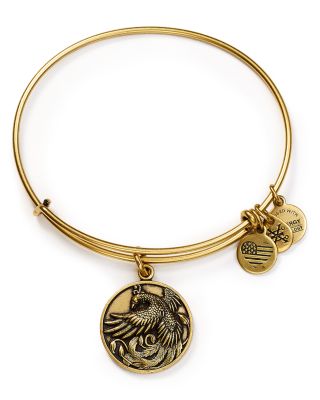 Alex and Ani Phoenix Expandable Wire Bangle