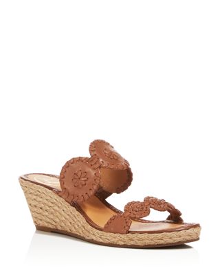 Jack Rogers Shelby Espadrille Wedge Slide Sandals