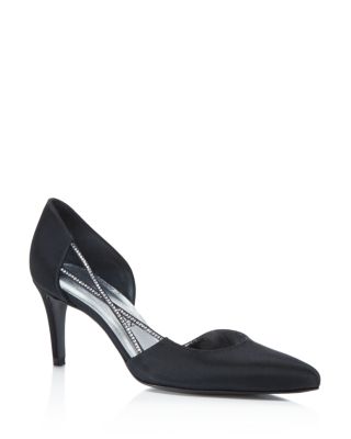 Stuart Weitzman Stringlights Crossover d'Orsay Pumps