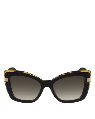 Salvatore Ferragamo Zyl Square Butterfly Sunglasses, 54mm