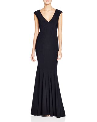 Avery G V-Neck Gown