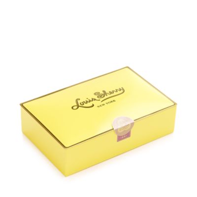 Louis Sherry Canary Chocolate Truffle Box, 12 Piece