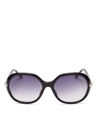 Roberto Cavalli Tarazed Swarovski Crystal Sunglasses, 57mm