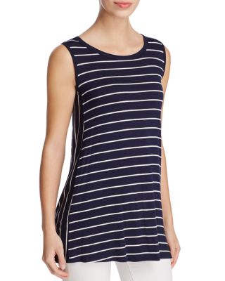 Kim & Cami Striped Tunic Tank