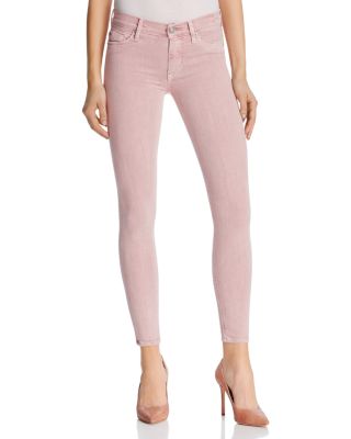 Hudson Mid Rise Super Skinny Jeans in Topanga