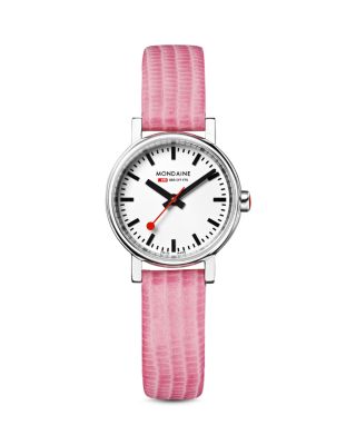 Mondaine Evo Petite Leather Watch, 26mm