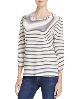 Current/Elliott Striped Game Day Tee - 100% Bloomingdale's Exclusive