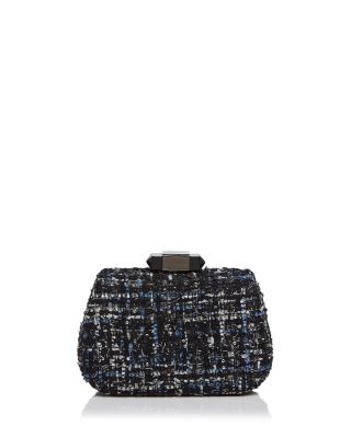 Sondra Roberts Bouclé Box Clutch