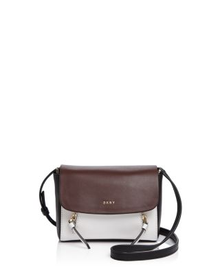 DKNY Greenwich Color Block Mini Flap Crossbody