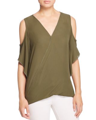 Kim & Cami Draped Cold Shoulder Top - 100% Bloomingdale's Exclusive