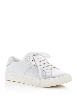 MARC JACOBS Empire Metallic Lace Up Sneakers