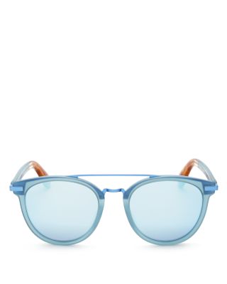 TOMS Harlan Mirrored Wayfarer Sunglasses, 50mm