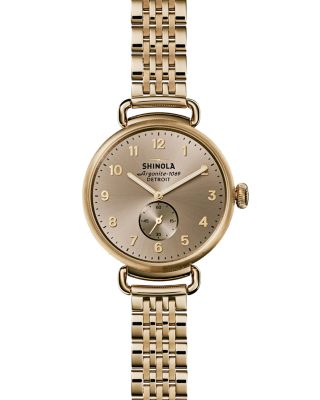 Shinola Canfield Bracelet Watch, 38mm 