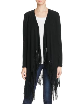 Ella Moss Biance Fringe-Trimmed Cardigan