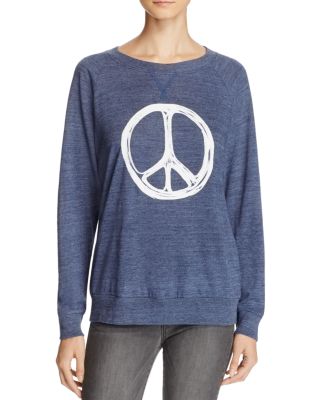 Nation LTD Peace Sign Raglan Pullover - 100% Bloomingdale's Exclusive