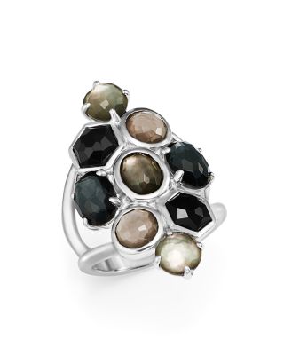 IPPOLITA Sterling Silver Rock Candy® Multi Stone and Doublet Cluster Ring in Black Tie