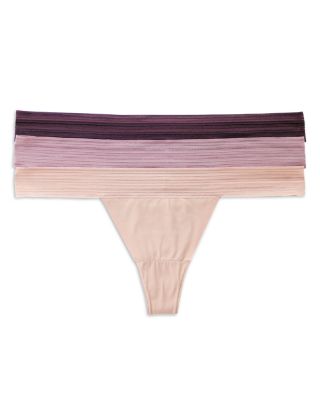 ThirdLove Lasercut Seamless Thongs, Set of 3 #204