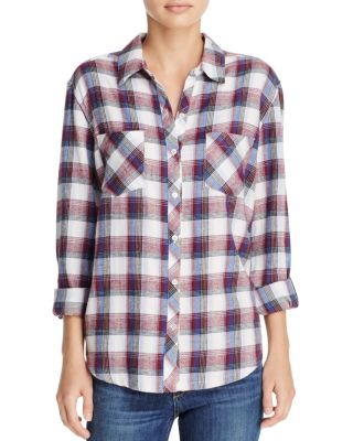 Soft Joie Lilya Plaid Shirt