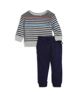 Splendid Infant Boys' Multistripe Terry Top & Jogger Pants Set - Sizes 6-24 Months