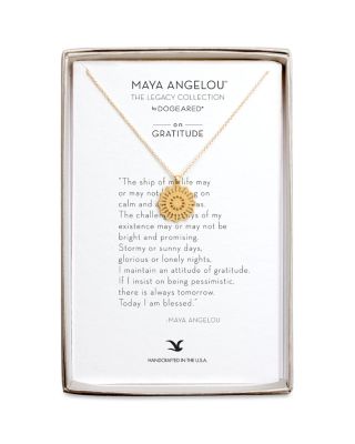 Dogeared Maya Angelou Legacy Collection 