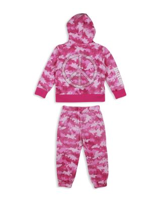 Butter Girls' Camo Hoodie & Jogger Set - Sizes 2-4T