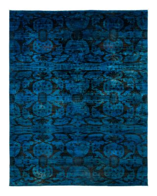 Solo Rugs Vibrance Overdyed Area Rug, 9'1