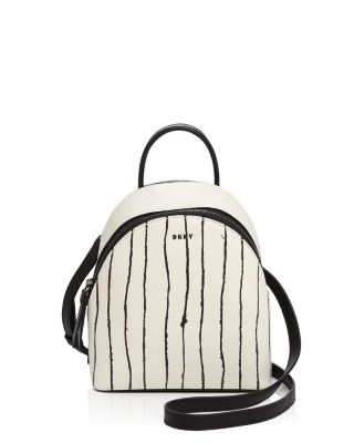 DKNY Stripe Mini Backpack