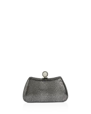 HALSTON HERITAGE Curved Minaudière