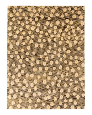 GRIT&ground L'Oeuf Area Rug Collection - Gray/Yellow