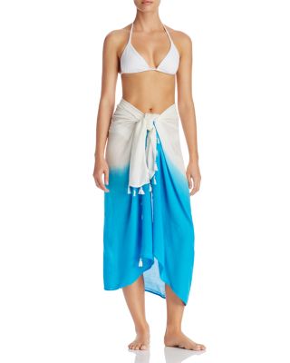 Echo Ombré Tassel Pareo Swim Cover Up