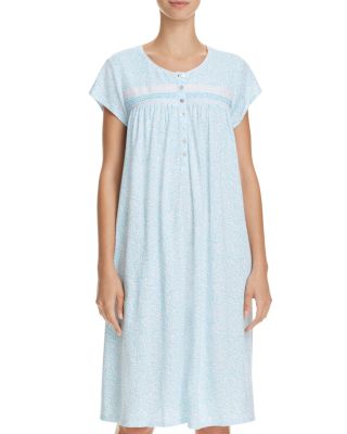 Eileen West Knit Short Sleeve Short Gown