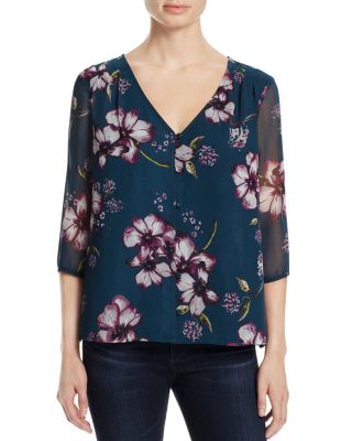 cupcakes and cashmere Tibet Floral Top