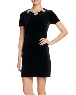 MICHAEL Michael Kors Velvet Mod Shift Dress