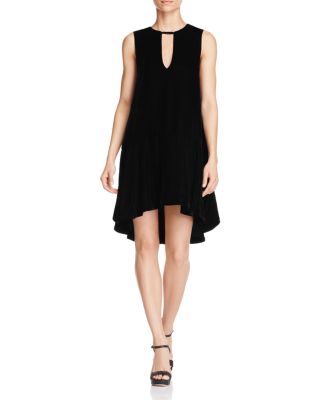 Free People Soft Focus Velvet Dress