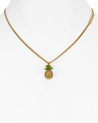 MARC JACOBS Pineapple Pendant Necklace, 8