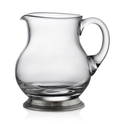 Arte Italica Taverna Small Glass Pitcher