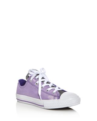 Converse Girls' Chuck Taylor All Star Shimmer Double Tongue Lace Up Sneakers - Toddler, Little Kid, Big Kid