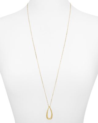 Nadri Domani Pavé Twist Pendant Necklace, 32